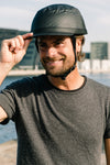YAKKAY Fahrradhelm Hut mit coolem Hut Bezug