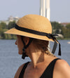 YAKKAY eleganter Smart Two Fahrradhelm mit dem originalem Strohhut (Straw Hat) Cover.